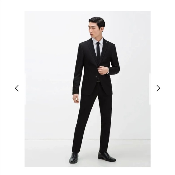 Zara black suits Clearance